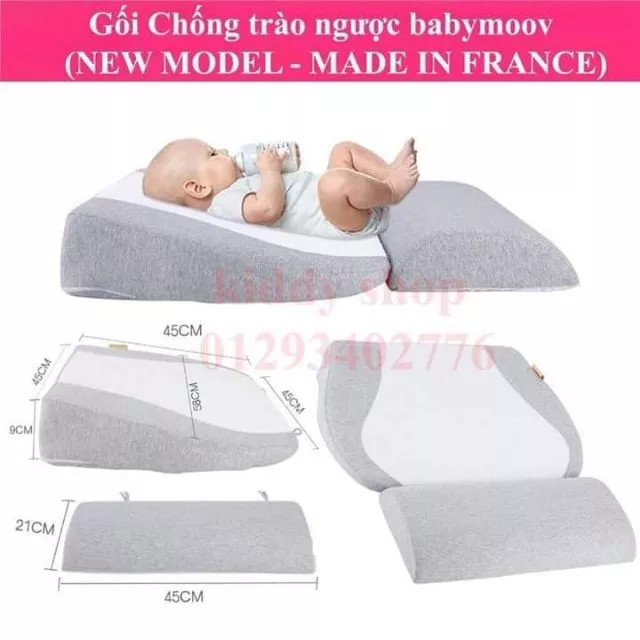 Gối chống trào ngược cho bé chính hãng