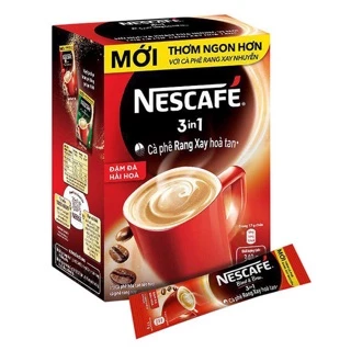 Hộp cafe sữa Nescafé 3in1 Đậm Đà Hài Hòa