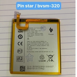 Pin star / bvsm-320 / Vsmart / bảo hành 3 tháng