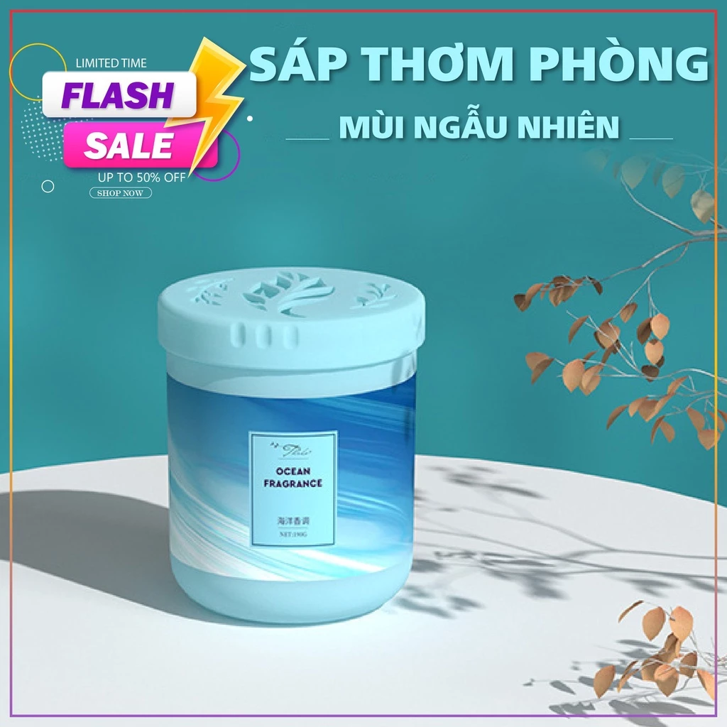 Sáp thơm phòng 190g khử mùi kháng khuẩn giúp căn nhà luôn thơm mát