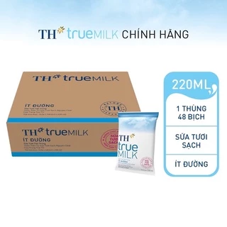 sữa  TH bịch  220ml date mới giao hỏa  tốc