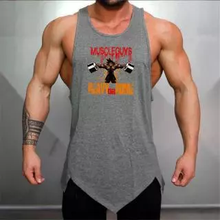 Men Tank Top Mens Bodybuilding Stringers Tank Tops Singlet Brand Clothing Sleeveless Shirt Breathable Fitness Sweat Undershirt