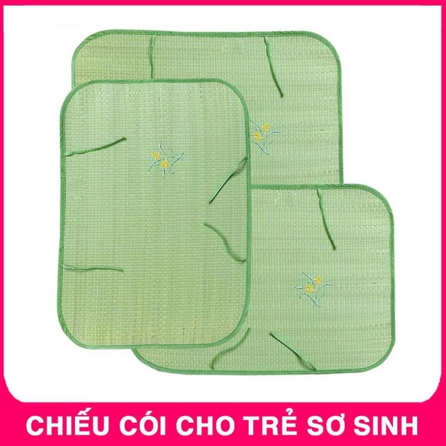 Chiếu cói cho bé có hình thú nhiều size kích cỡ