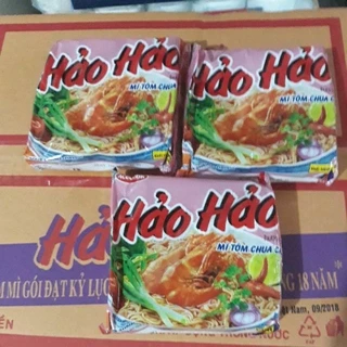 combo 10 gói Mỳ hảo hảo tôm chua cay