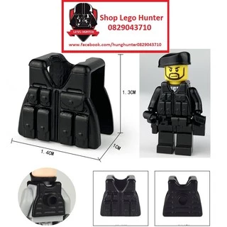 Xếp Hình Army phụ kiện combo 2 Áo giáp minifigures