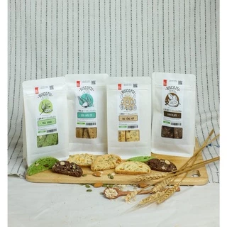 Bánh Biscotti Quốc Dân Thương Hiệu Gạch Đỏ Dành Cho Ăn Kiêng Healthy