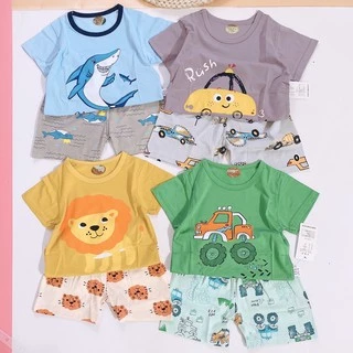 Sale !!! Bộ Cotton Xuất Hàn Hàng Quảng Châu Cho Bé (Size Nhỡ Từ 15-21kg)(SP001463 ) Shop Phúc Yến