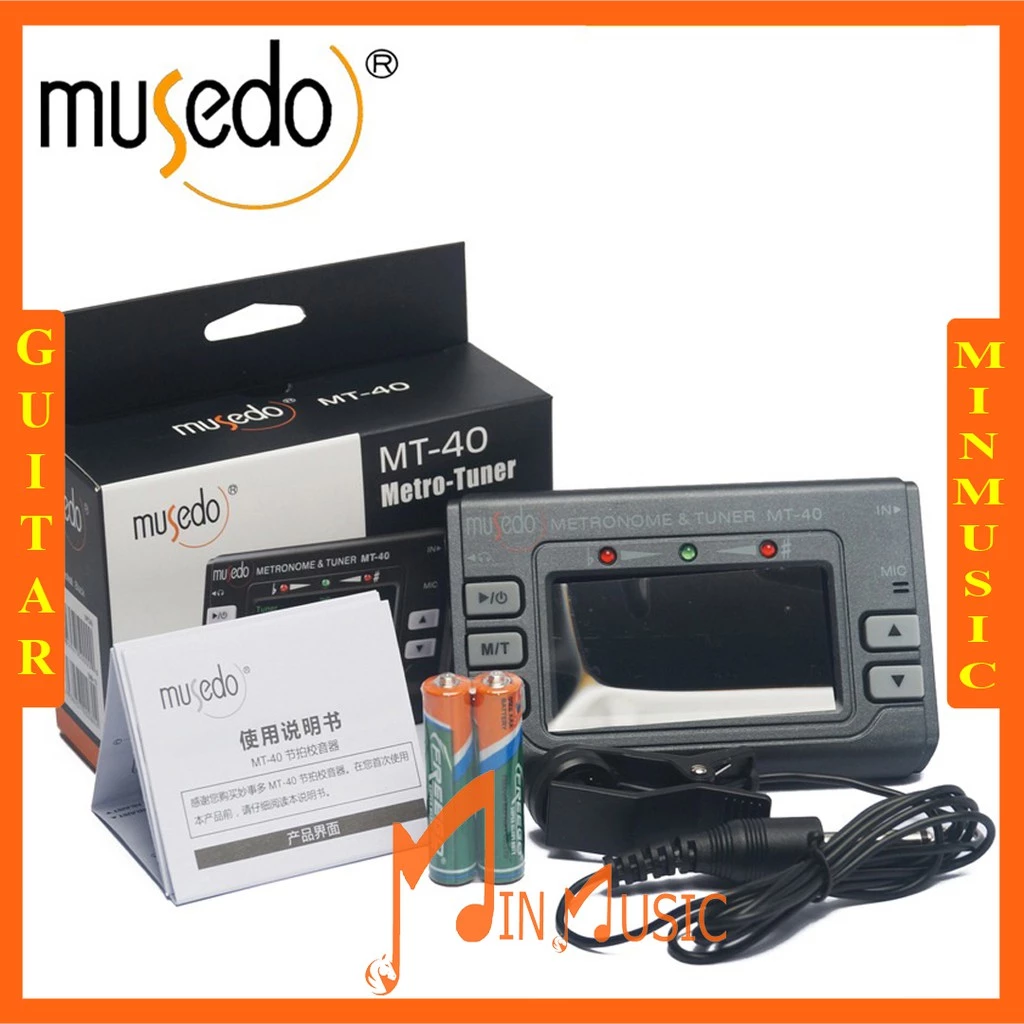 Máy đánh nhịp Musedo MT-40 /có máy lên dây