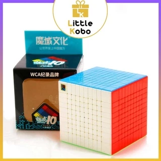 Rubik 10x10 MoYu MeiLong 10x10 Stickerless Rubic 10 Tầng Đồ Chơi Trí Tuệ Trẻ Em Phát Triển Tư Duy 10x10x10 - Little Kobo