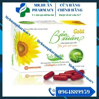 Bảo Xuân Gold 30+ (Hộp 30 viên) - Cân bằng nội tiết, gìn giữ nét xuân