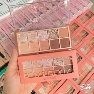 Bảng Phấn Mắt 10 Ô Sivanna Colors Eyeshadow Palette Fox & Frog HF158