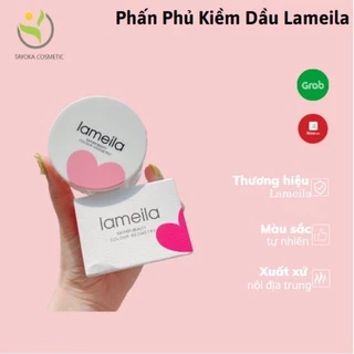 Phấn Phủ Dạng Bột Kiềm Dầu Lameila Trái Tim Không Thấm Nước Che Khuyết Điểm