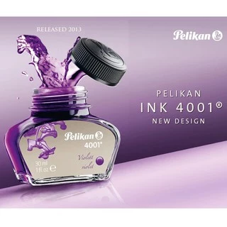 Mực Pelikan 4001 (Made in Germany) - 62.5ml Màu tím (Violett)