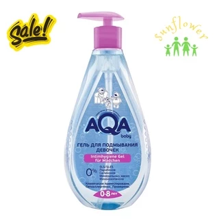 Dung dịch vệ sinh AQA BABY cho bé từ 0 đến 8 tuổi 400ml của Nga