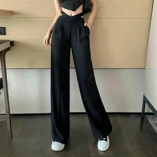 Quần suông dài siêu cá tính cut-out - Mã 903