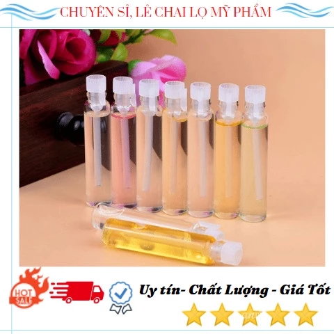 Chai Chiết Test Nước Hoa Rỗng 1ml - 2ml