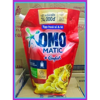 Nước Giặt omo matic comfort Tinh Dầu Thơm Cho Máy Giặt Cửa Trên 3,6kg