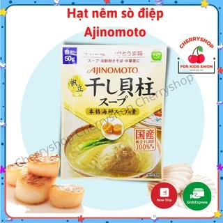 Hạt nêm vị sò điệp Ajinomoto Nhật Bản 50g cho bé ăn dặm