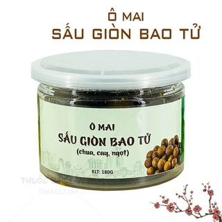 Ô mai sấu giòn bao tử chua ngọt đặc sản Hà Nội (Đồ ăn vặt cho mẹ bầu)