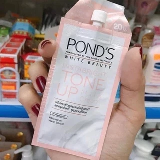 kem dưỡng pond tone up dạng gói ah