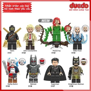 Minifigures các nhân vật Dark Knights Batman - Đồ chơi Lắp ghép Xếp hình Mô hình Mini XINH X0238