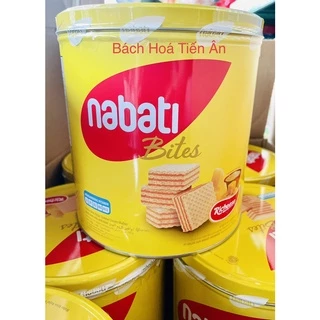 Bánh xốp nhân phô mai Nabati Lon 300g
