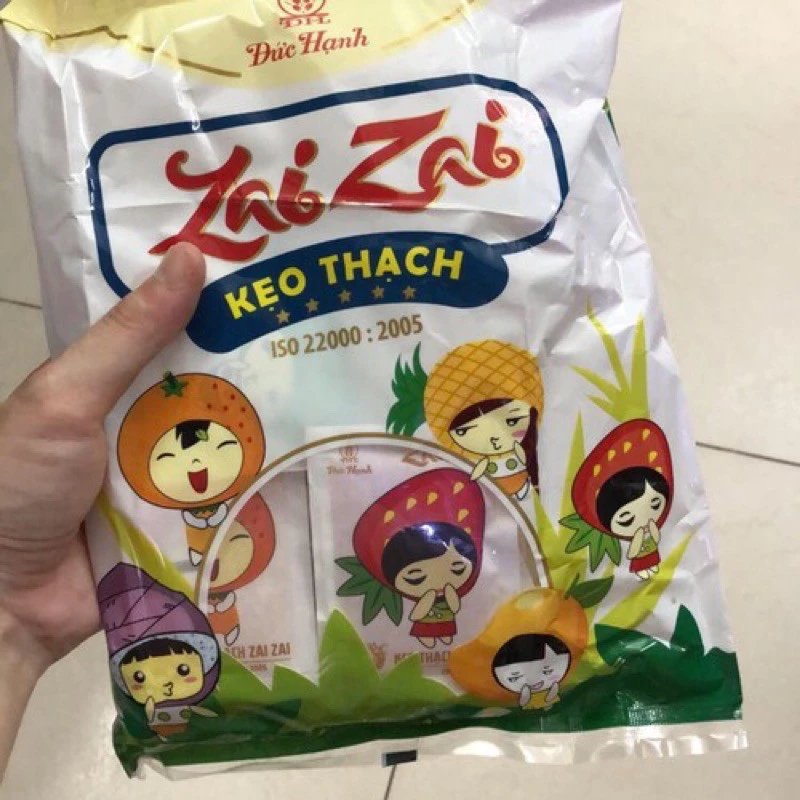 Thạch zai zai 400g 8 vị