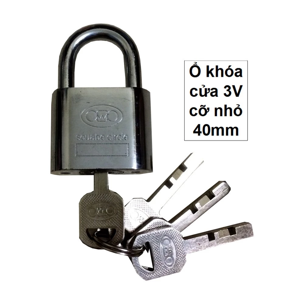 Ổ khóa cửa cỡ NHỎ 40 MM ( 3V)