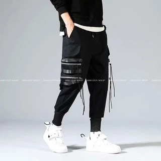 Quần Jogger Nam Kaki Túi Hộp Phong Cách Hiphop Đường Phố Thể Thao Unisex Nam Nữ ANH DUY SHOP JGC07