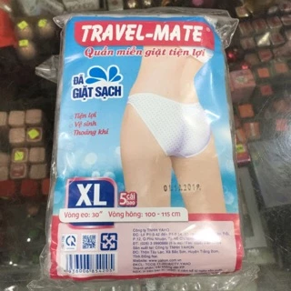 1 Gói Quần Lót Giấy Nữ Travel Mate đủ size