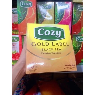 Trà Cozy nhãn vàng 100 túi lọc