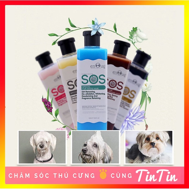 [Chính Hãng] Sữa Tắm SOS Cho Chó Mèo 530 ml