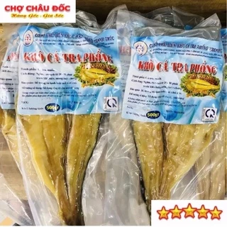 Gói 500gr Khô Cá Tra Phồng Châu Đốc Hiệu Thanh Trúc Loại Ngon Vừa Ăn