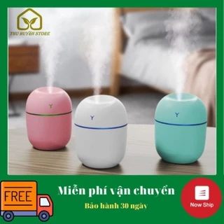 ❄️ DEAL SỐC ❄️ Máy Tạo Độ Ẩm Phun Sương , Máy Khuếch Tán Tinh Dầu Mini 220ml Có Chế Độ Tự Ngắt Đuổi Muỗi