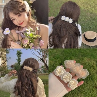 Hàn quốc gió hoa trà kẹp tóc nữ phụ kiện tóc cô dâu