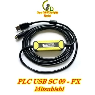 Cáp lập trình USB-SC09-FX 💥CHÍNH HÃNG💥cho PLC Mitsubishi dòng FX