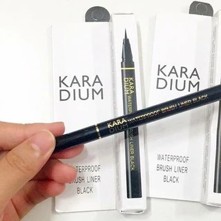 Bút kẻ mắt Karadium Waterproof Brush Liner Black