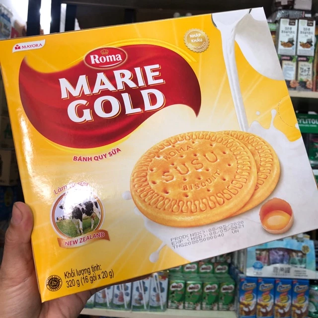 Bánh quy sữa Marie Gold