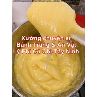 500g bơ vàng nguyên chất dùng chung bánh tráng bơ, me bơ, trộn.