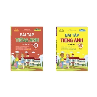 Sách - Combo 2c - GLOBAL SUCCESS - Bài tập tiếng anh lớp 6 trọn bộ (có đáp án) - tái bản 01