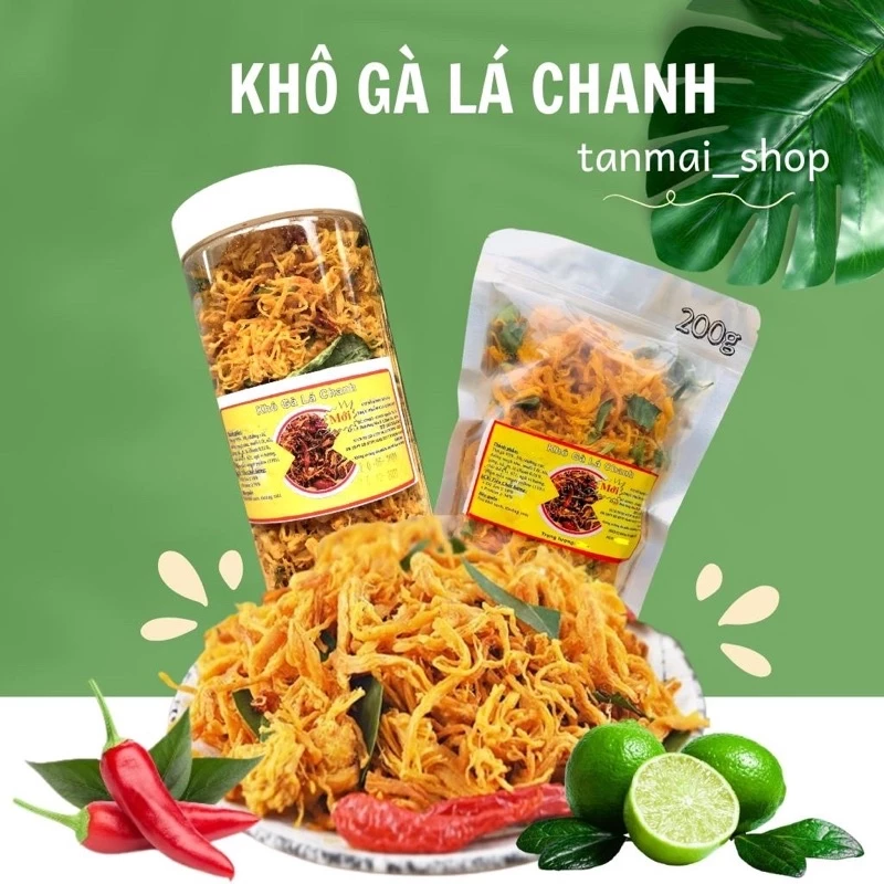 KHÔ GÀ LÁ CHANH LOẠI 1 SIÊU NGON ĐẶC BIỆT