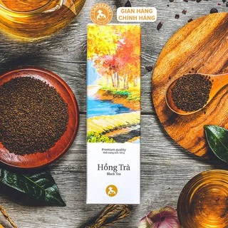 Hồng trà L'angfarm, dòng signature, 100g, hộp, mẫu lon thiếc cao