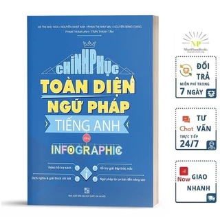 Sách - Chinh phục toàn diện Ngữ pháp tiếng Anh bằng Infographic - Tập 1