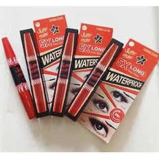 Chuốt Mi 2 Đầu Sivanna Super Model 5X Long Waterproof Mascara