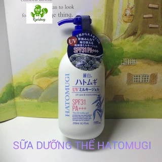 Sữa Dưỡng Thể Chống Nắng Hatomugi Nhật Bản