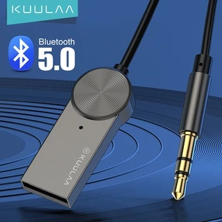 Thiết bị nhận tín hiệu KUULAA bluetooth 5.0 kết nối điện thoại nghe nhạc trên xe hơi