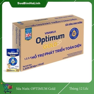 Sữa bột pha sẵn optimum gold 110ml ( Thùng 48 hộp )