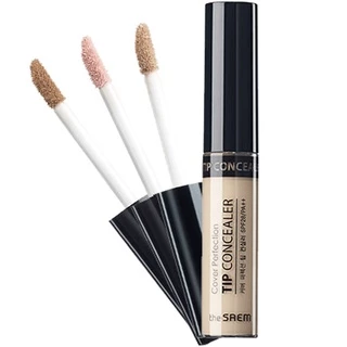 Kem che khuyết điểm hoàn hảo The Saem Cover Perfection Tip Concealer Spf28 PA++