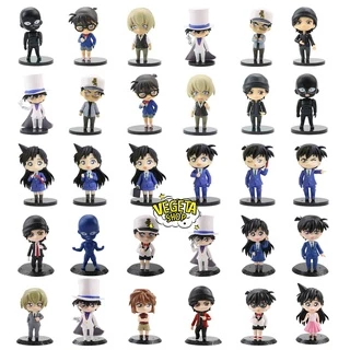 Mô hình Conan - Shinichi Ran Mori Kaito Kid Tooru Toru Amuro Shuichi Akai Hanzawa Hattori Heiji Haibara Cao 10~12cm