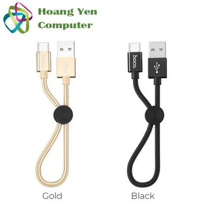 Cáp Sạc MICRO USB Hoco X35 Dài 25CM Dây Dù Cho Android - BH 6 Tháng 1 đổi 1 (MÀU SẮC NGẪU NHIÊN) - Hoàng Yến Computer